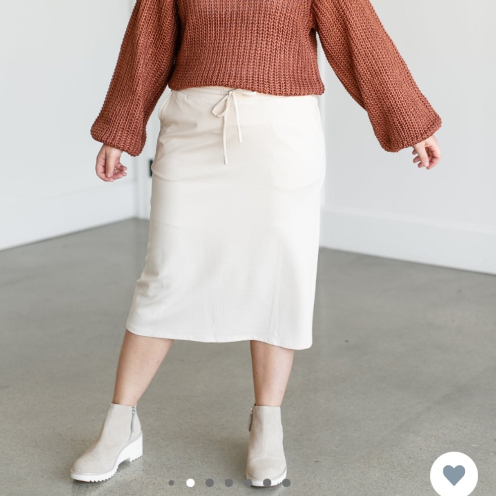 Inherit Clothing Co. Jordan Knit Midi Skirt